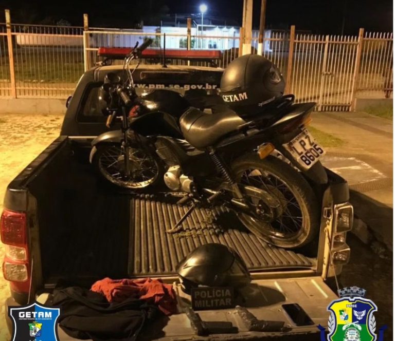 Getam de Simão Dias age rápido e recupera moto roubada em minutos