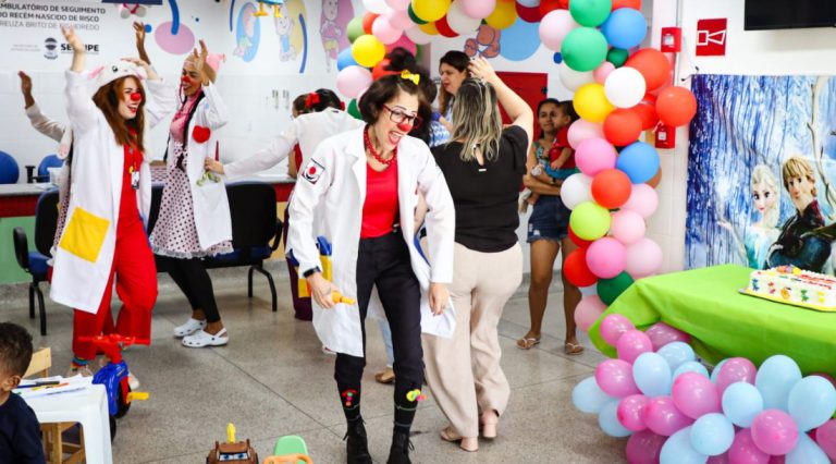 Ambulatório de Seguimento festeja o Dia das Crianças com atividades lúdicas