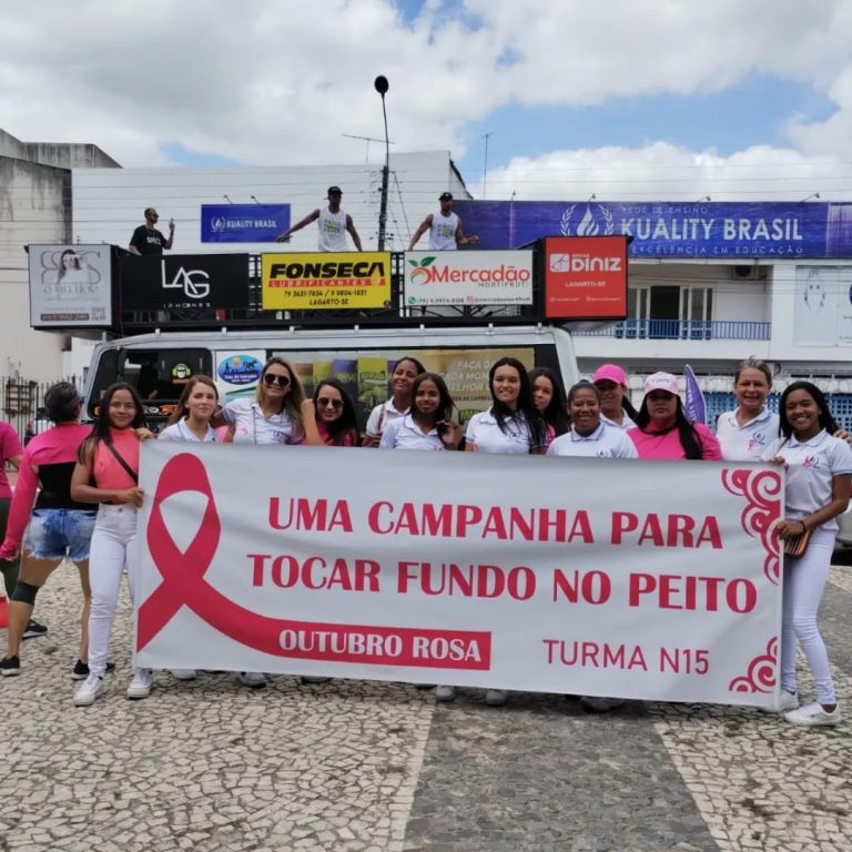 Kuality Brasil realiza ação do Outubro Rosa pelas ruas de Lagarto