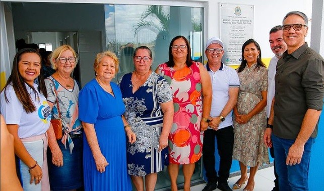 Fábio Reis e Simone Andrade inauguram CRAS em Riachão do Dantas