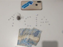 Homem é preso com 31 pedras de crack no povoado Brasília