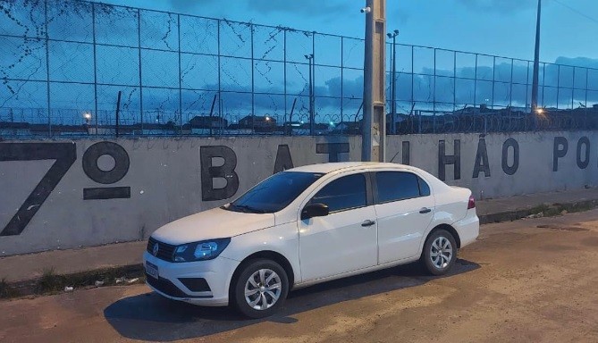 7ºBPM recupera carro da Bahia com restrição de roubo em Lagarto