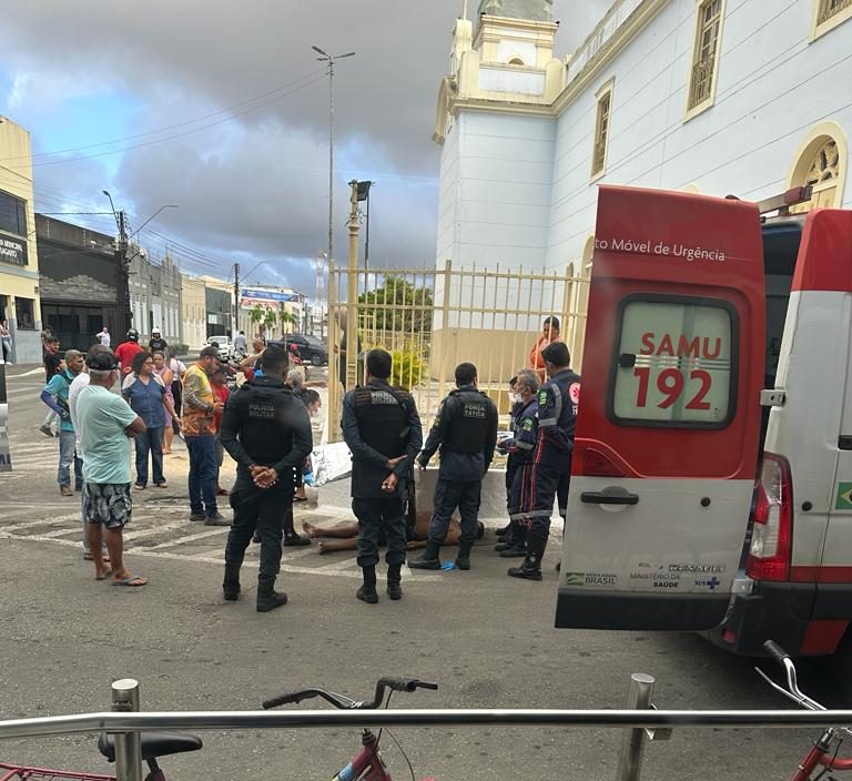 Homem morre após passar mal no centro da cidade de Lagarto