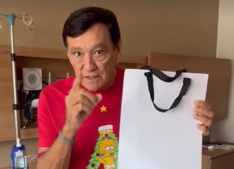 Ex-prefeito de Lagarto, Jerônimo Reis grava vídeo e agradece as orações recebidas