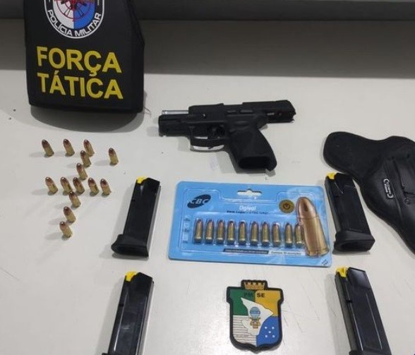 Suposto CAC é preso após atirar contra mulher em Lagarto