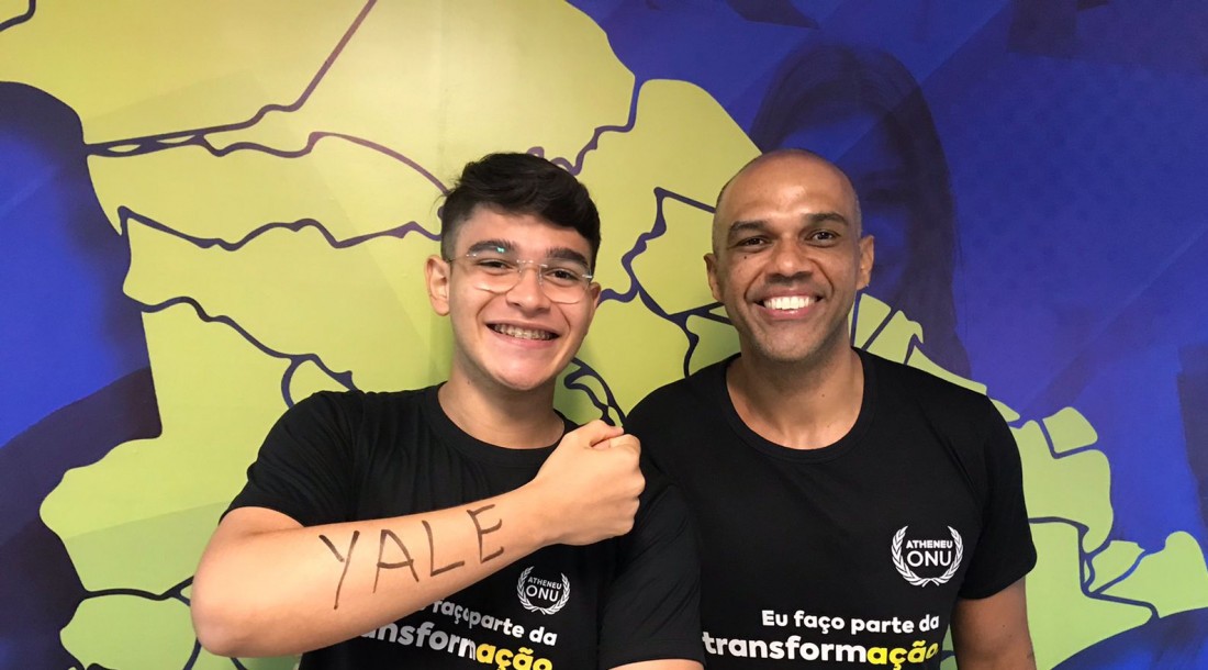 Aluno do Atheneu Sergipense representará Sergipe nos Estados Unidos, nas universidades Yale e Harvard// Foto: Acácia Merici