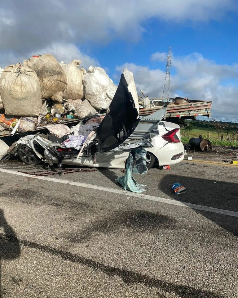 Família de Simão Dias morre em acidente de trânsito na Bahia