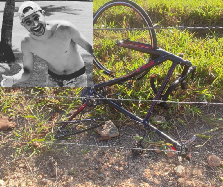 Ciclista morre atropelado em acidente de trânsito