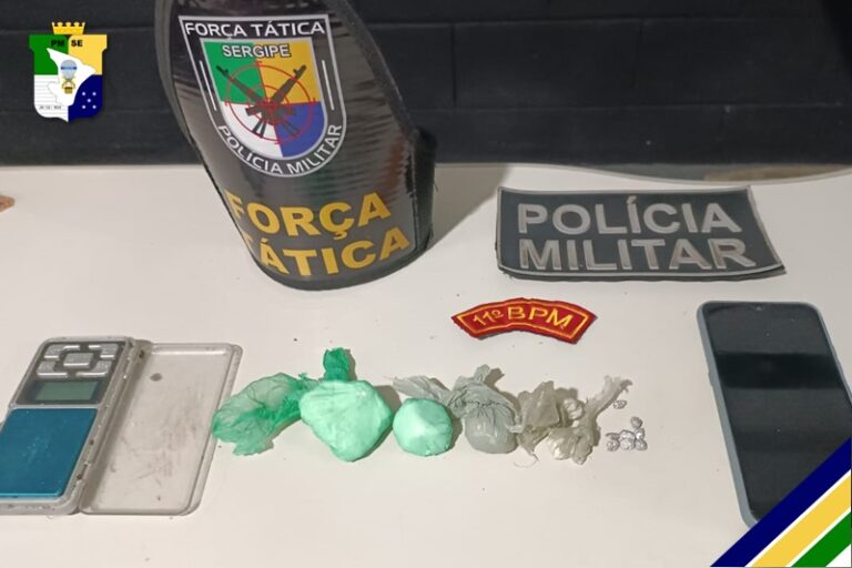 Motociclista é preso com drogas na cueca em Tobias Barreto