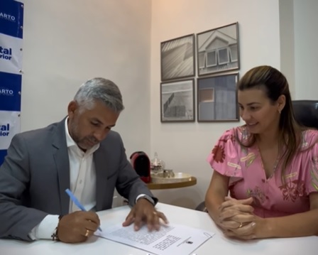 Prefeita Hilda viaja e Fábio Frank assume a Prefeitura de Lagarto