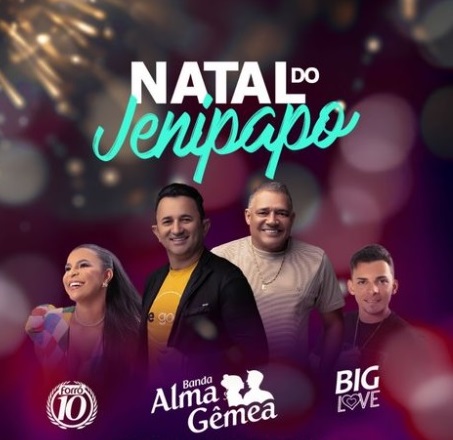 Lagarto: Alma Gêmea comandará o Natal do Jenipapo