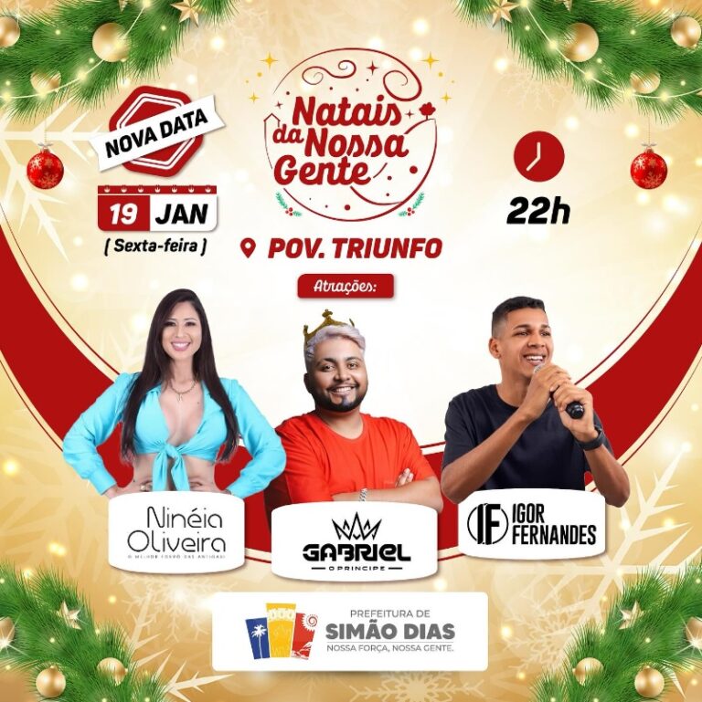 Simão Dias: Natal do povoado Triunfo terá muito forró das antigas