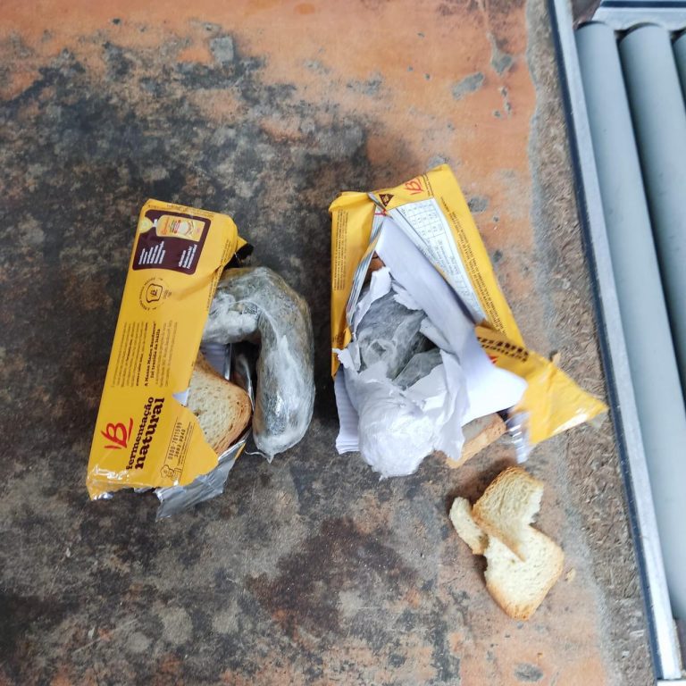 Mulher é detida no Presídio de Tobias Barreto com drogas em pacote de biscoito