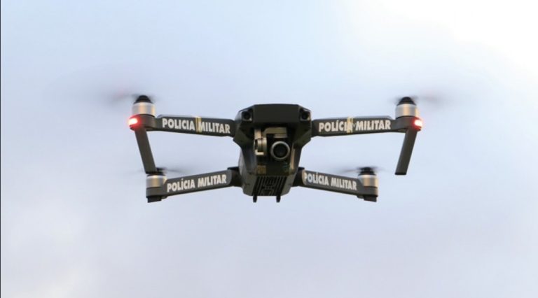 Mais de 20 drones reforçam atuação da Polícia Militar no carnaval