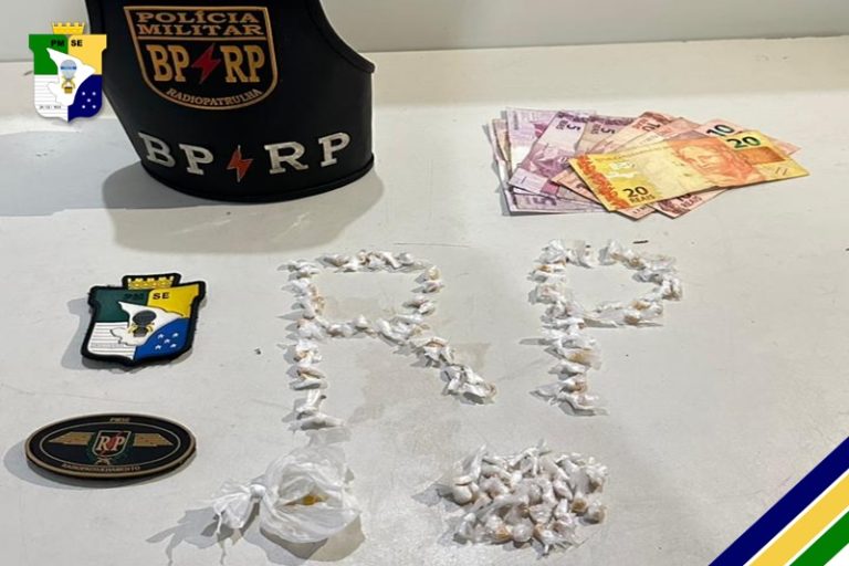 PM prende dupla suspeita de tráfico de drogas em Sergipe
