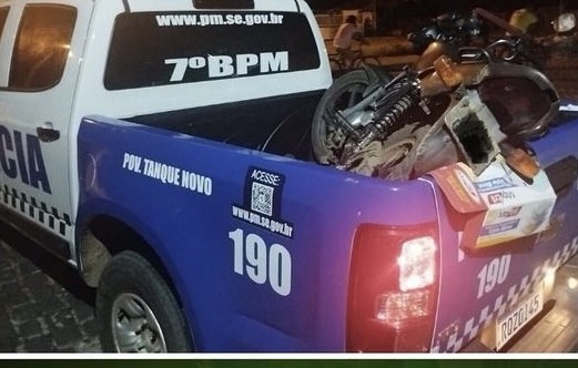 7ºBPM recupera moto com restrição de roubo em Riachão do Dantas