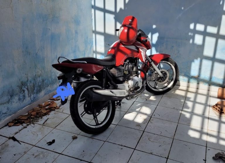 Polícia Civil recupera motocicleta furtada em Sergipe