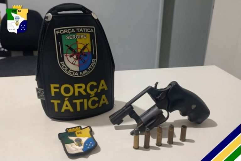 PM prende homem por porte ilegal de arma de fogo em Tobias Barreto