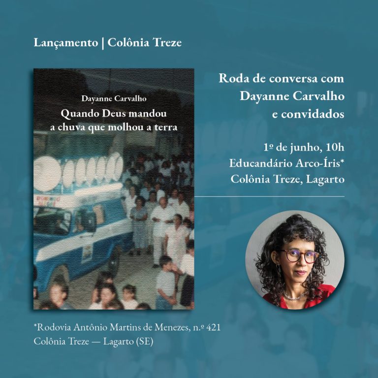 Livro-reportagem sobre lideranças comunitárias da Colônia Treze será lançado