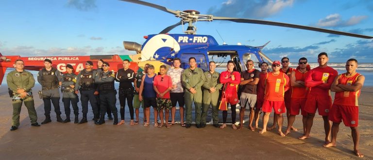 GTA resgata quatro tripulantes de embarcação que ficou à deriva na costa de Sergipe
