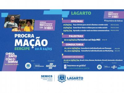 Semana do MEI SEBRAE 2024 acontece em Lagarto