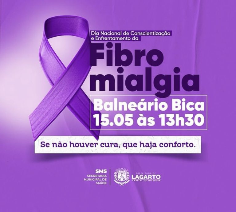 Prefeitura realizará evento no Dia Nacional de Conscientização da Fibromialgia