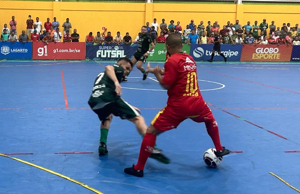 Supercopa TV Sergipe de Futsal: Lagarto vence Colônia 13 no dérbi