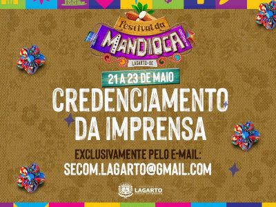 Prefeitura divulga datas para o credenciamento da Imprensa