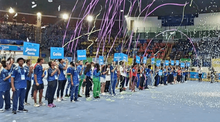 Abertura dos Jogos Escolares Brasileiros reúne todas as federações em Aracaju