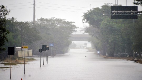 RS tem previsão de rajadas de vento superiores a 100 km/h e chuvas fortes na Região Sul