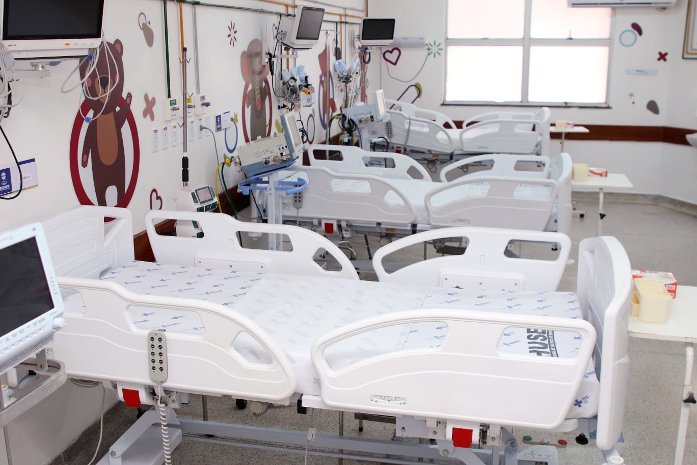 Em 18 meses de gestão, ampliação dos leitos pediátricos chega a quase 40% / Foto: Valter Sobrinho