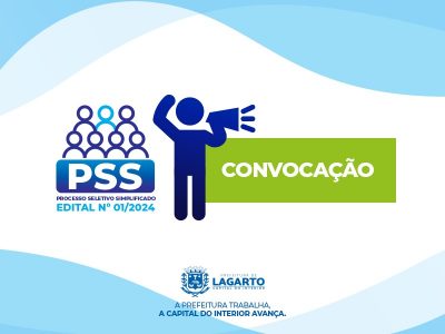 Prefeitura convoca aprovados no Processo Seletivo da SEMAD