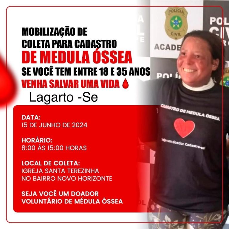Mobilização para cadastro de Medula Óssea