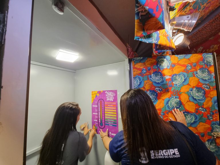 Campanha ‘Não é Não! Oxe!’ utiliza ‘assediômetro’ para orientar sobre importunação sexual