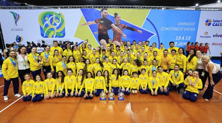 Sergipe se despede do Campeonato Sul-americano de Ginástica Aeróbica&nbsp;