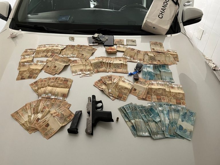 Polícia deflagra Operação e apreende mais de R$ 15 mil e veículo de alto padrão