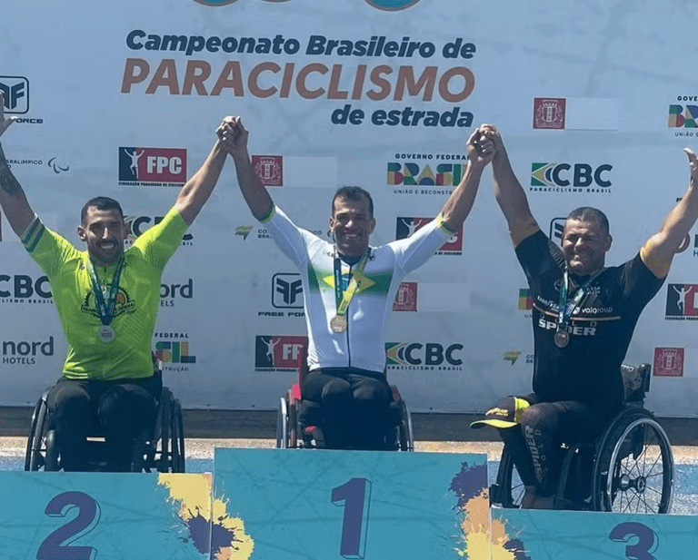 Sergipe tem dois representantes no pódio do Campeonato Brasileiro de Paraciclismo