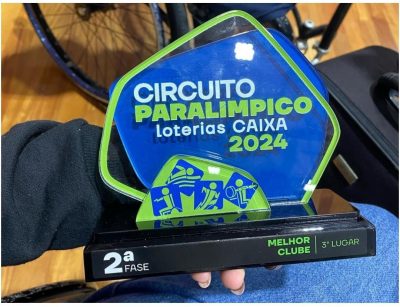 Lagartense conquista pódio no Circuito Paralímpico Loterias Caixa de Halterofilismo