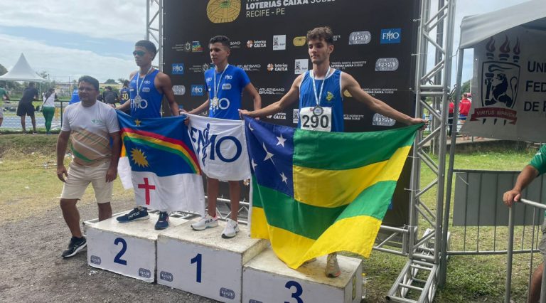 Aluno da rede estadual de Simão Dias conquista bronze no Troféu Norte-Nordeste de Atletismo sub-18