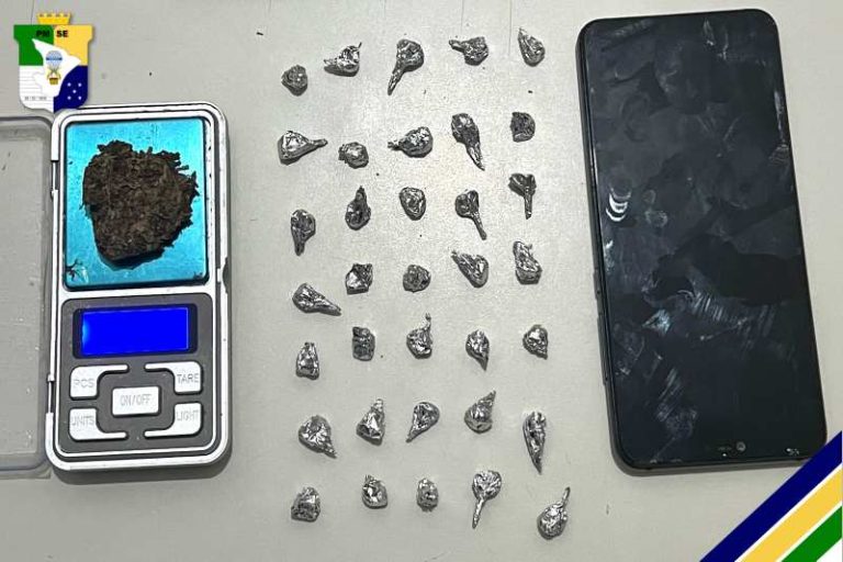 PM prende homem por tráfico de drogas ilícitas em Lagarto