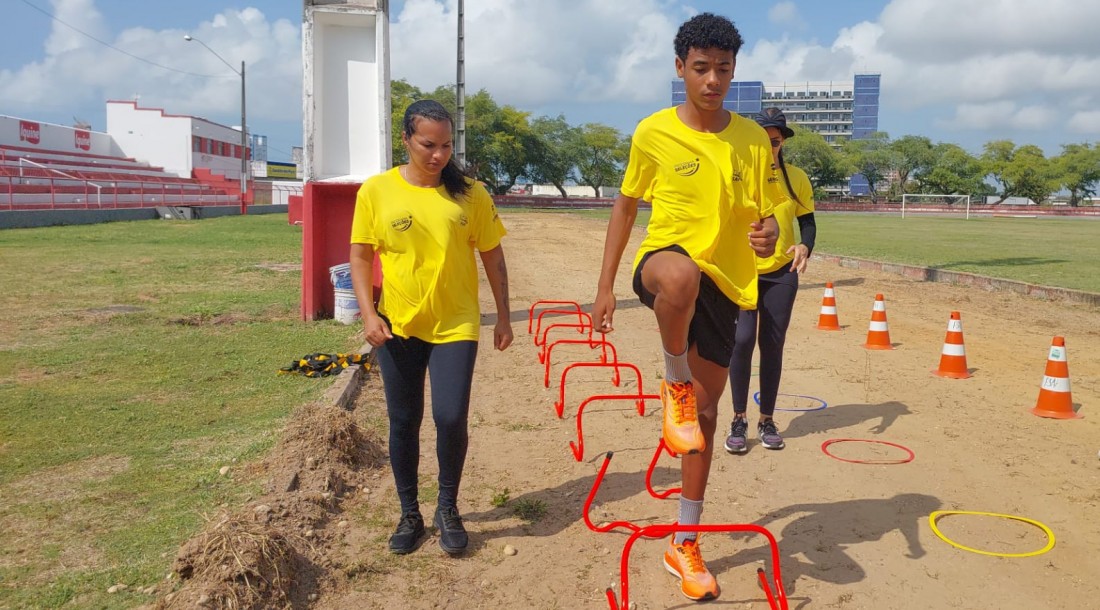 O atleta Kauã Gonçalves / Foto: Ascom Seel