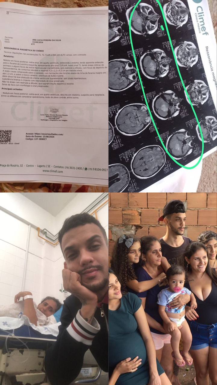 Filhos pedem ajuda para cobrir despesas de cirurgia de alto risco da mãe no HUSE