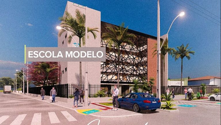 Assinatura da ordem de serviço para obras da Escola Modelo acontecerá nesta quarta-feira