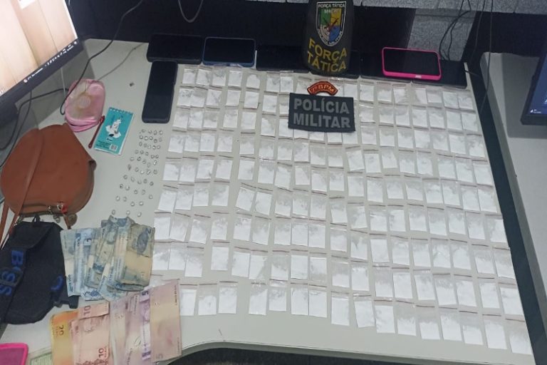 Polícia Militar prende homem por tráfico de drogas em Lagarto