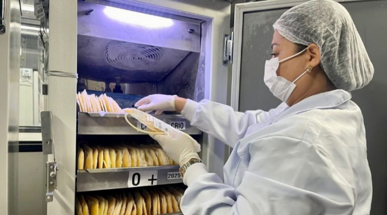 Hemose envia 640 bolsas de plasma que auxiliará no tratamento de hemofilia