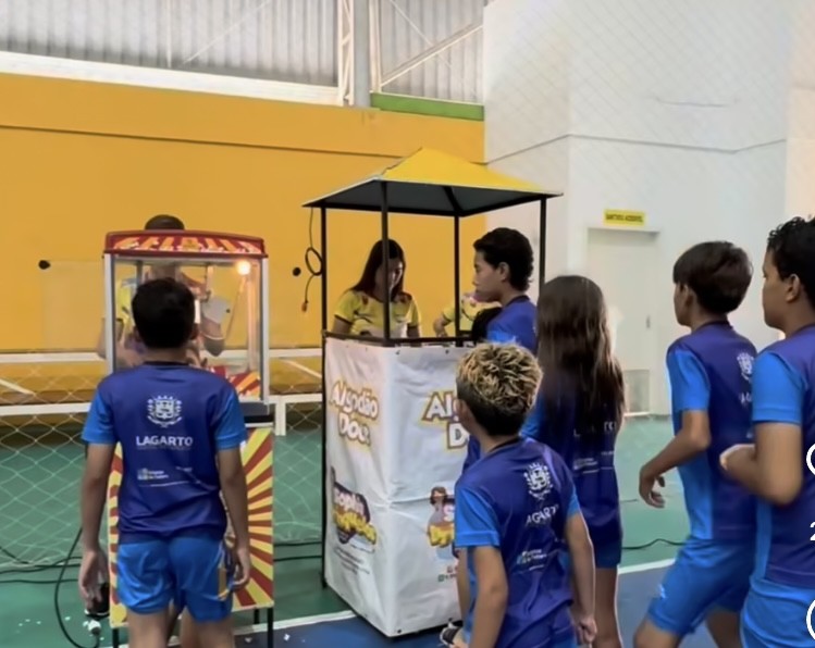Prefeitura de Lagarto promove evento para as crianças na Estação Cidadania