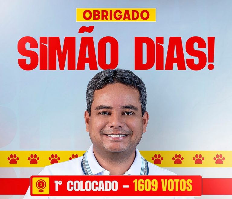 Pequeno Soares é o vereador mais votado em Simão Dias