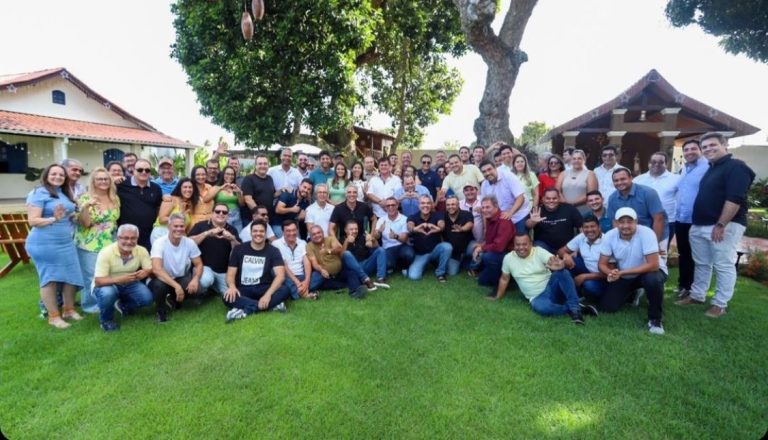 Sérgio e Fábio Reis recebem governador Mitidieri e prefeitos sergipanos em Lagarto
