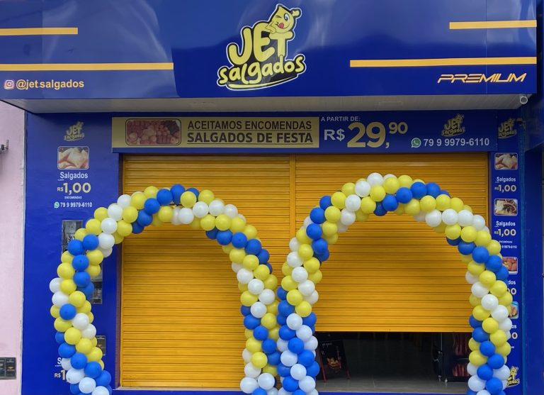 Jet Salgados inaugura loja com preço inédito em Lagarto