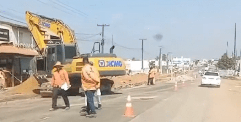 Novos desvios são implementados durante obras na SE-270 em Lagarto